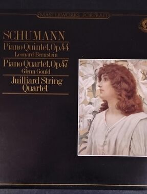 Schumann - Piano Quintets - Leonard Bernstein - Glenn Gould CBS Vinyl Record